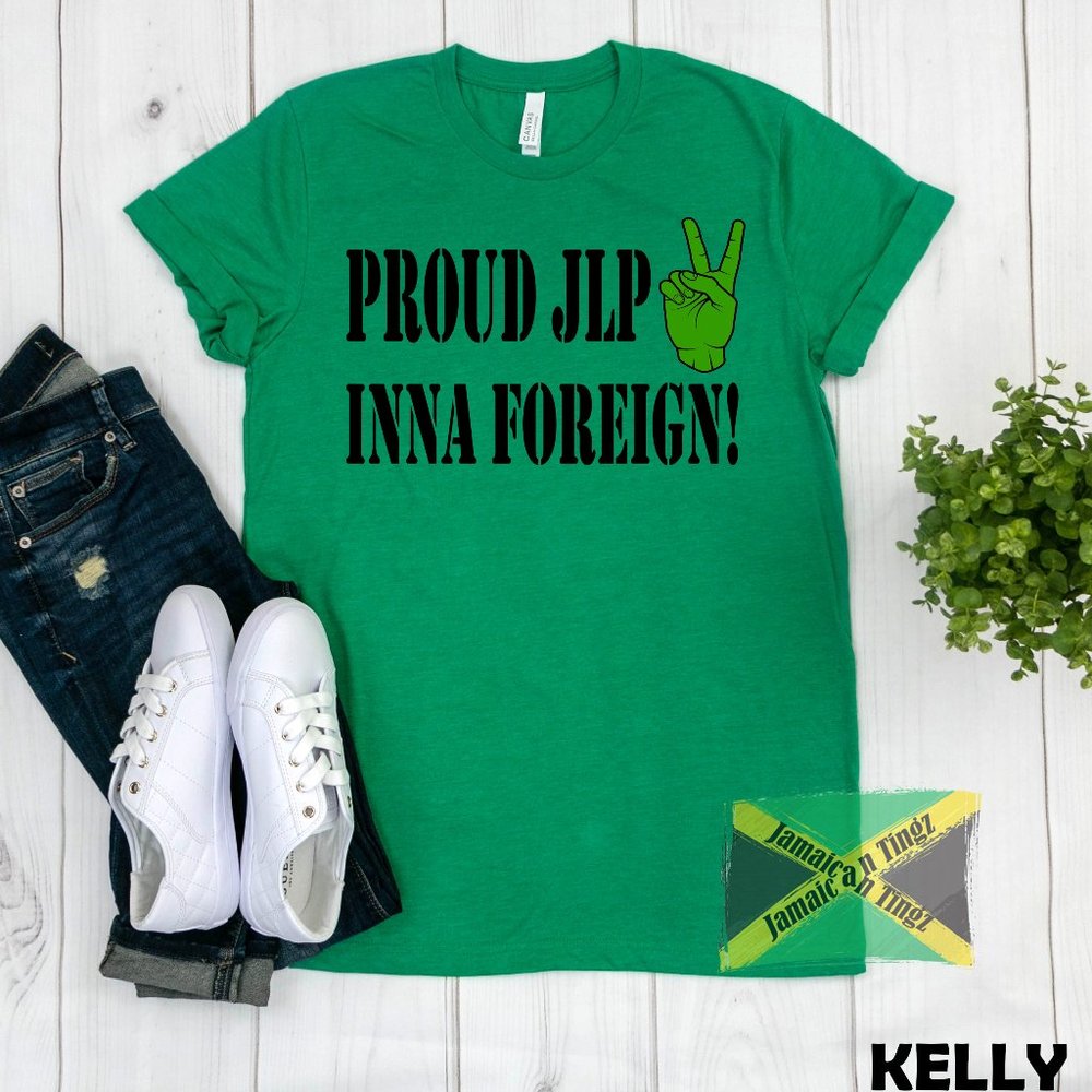Proud JLP Shirt, Jamaica Shirt,Fits Men and Women